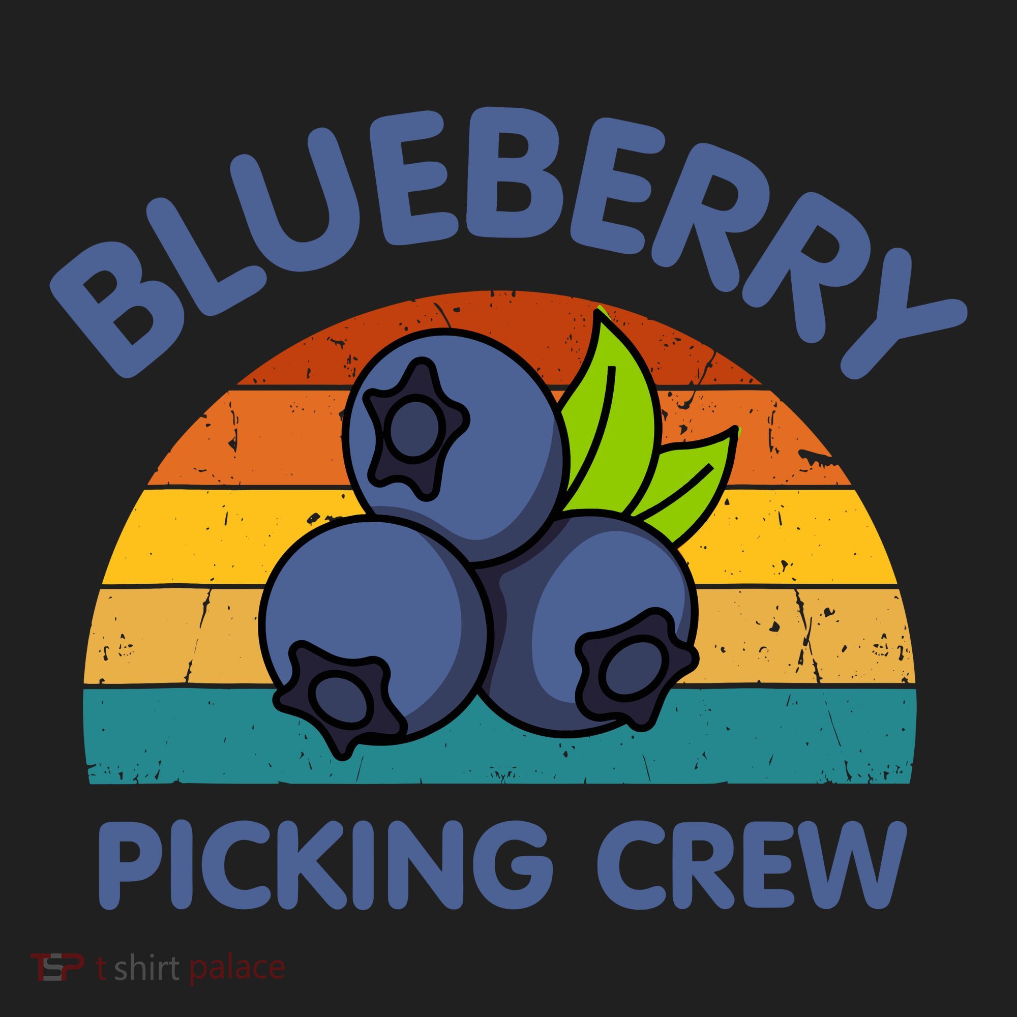 Blueberry Picking Crew Cute Family Blueberries Summer Fruit Tumbler