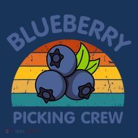 Blueberry Picking Crew Cute Family Blueberries Summer Fruit Bucket Hat thumb 4