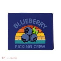 Blueberry Picking Crew Cute Family Blueberries Summer Fruit Mousepad thumb 0