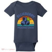 Blueberry Picking Crew Cute Family Blueberries Summer Fruit Baby Bodysuit thumb 0