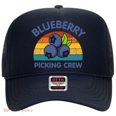 Blueberry Picking Crew Cute Family Blueberries Summer Fruit Hat