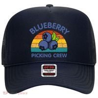 Blueberry Picking Crew Cute Family Blueberries Summer Fruit Hat thumb 0