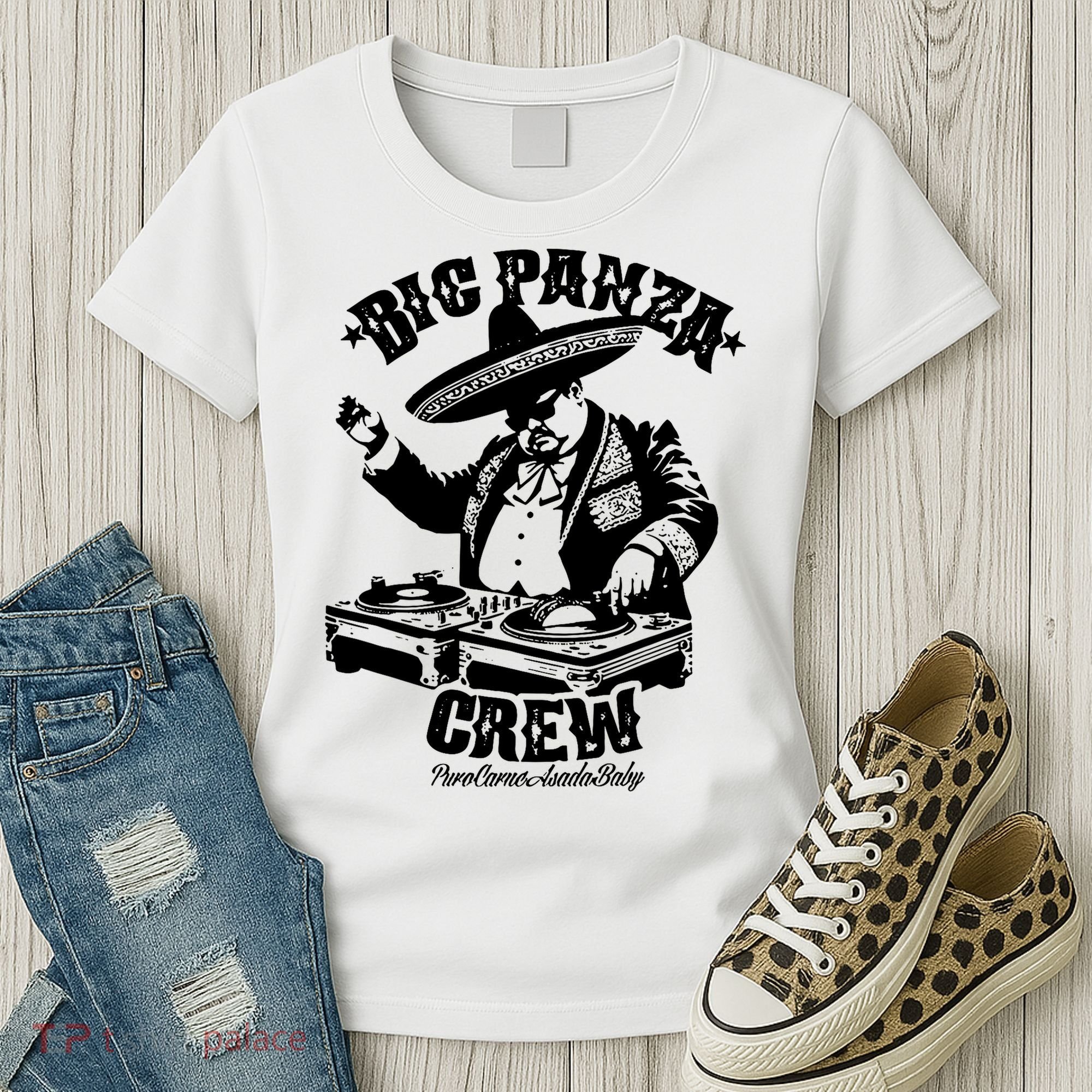 Big Panza Crew  Women's T-Shirt