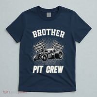 Brother Pit Crew Funny Race Car Birthday Party Racing Family T-Shirt thumb 5