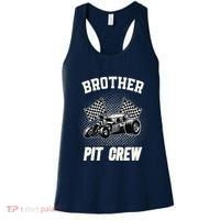 Brother Pit Crew Funny Race Car Birthday Party Racing Family Women's Tank Top thumb 0