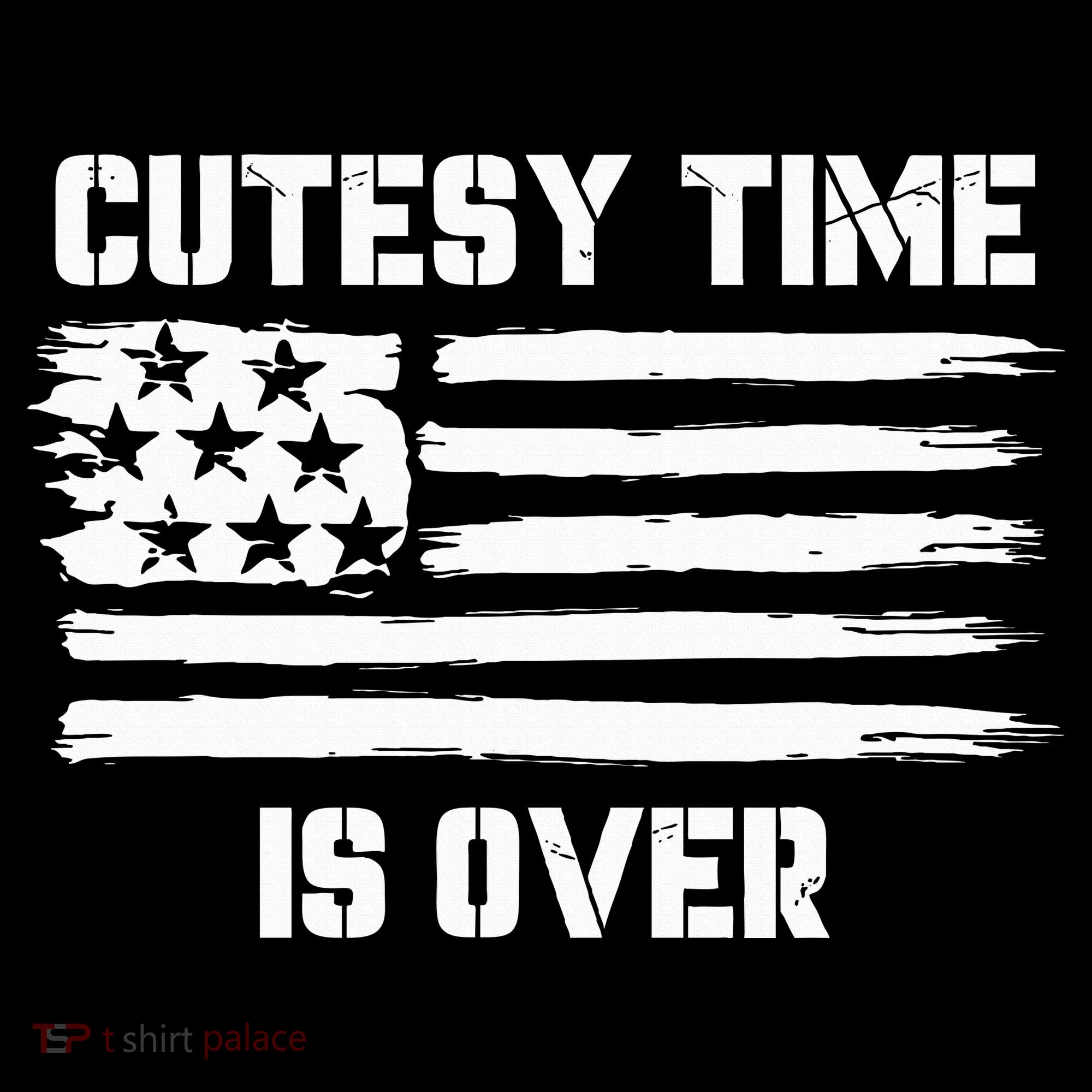Bold Patriotic Cutesy Time Is Over Backpack