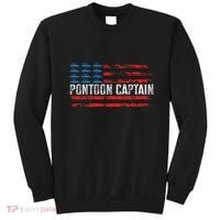 Boating Pontoon Captain Pontoon Boat Sweatshirt thumb 0