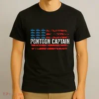 Boating Pontoon Captain Pontoon Boat T-Shirt thumb 3