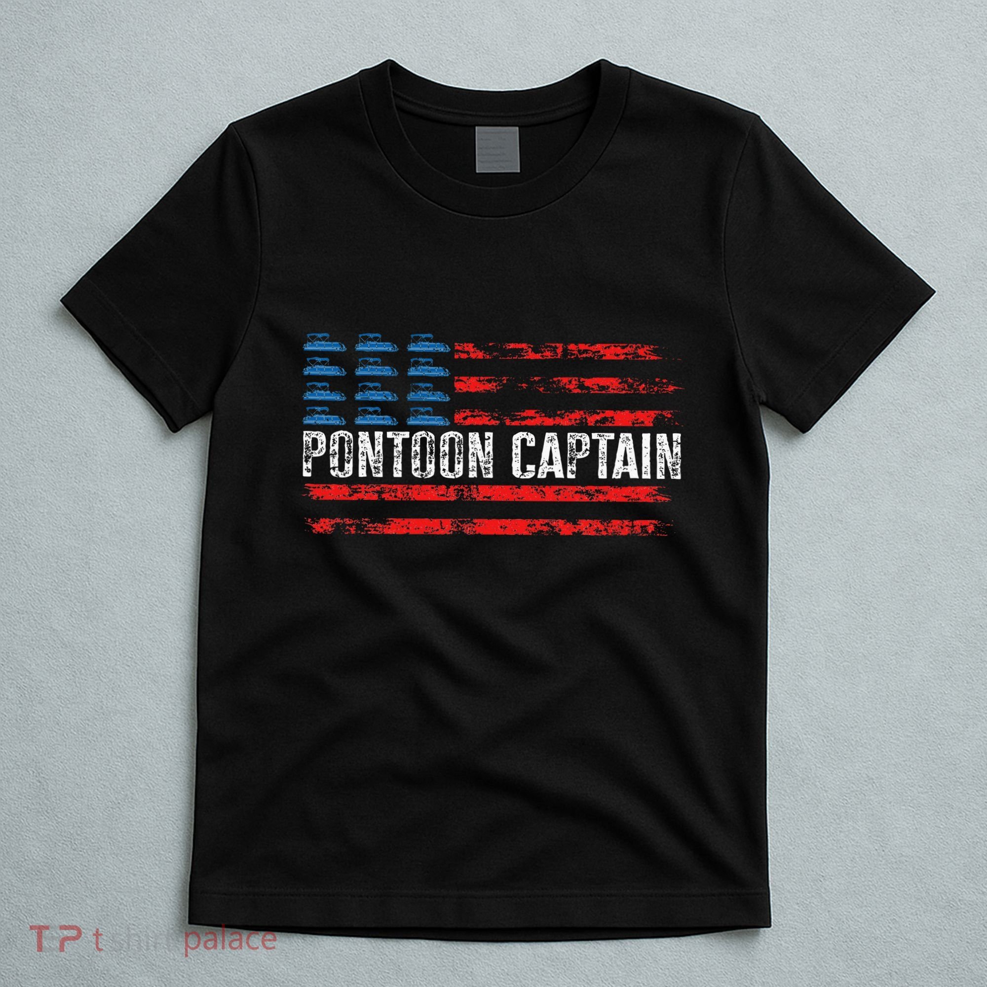 Boating Pontoon Captain Pontoon Boat T-Shirt