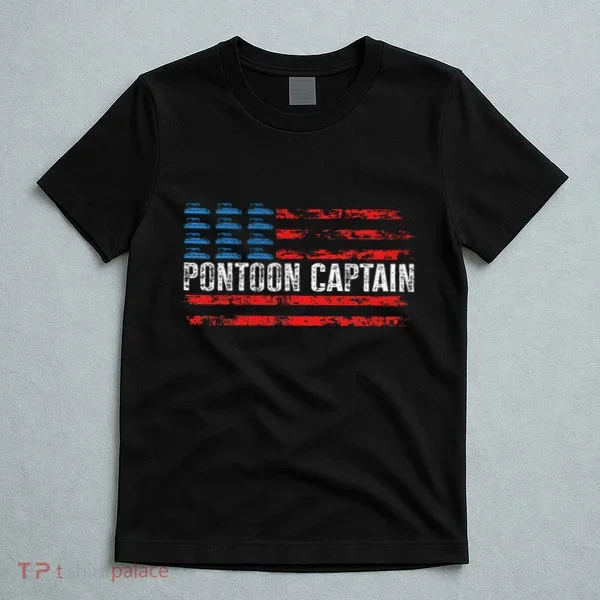 Boating Pontoon Captain Pontoon Boat T-Shirt