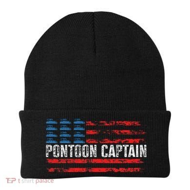 Boating Pontoon Captain Pontoon Boat Beanie