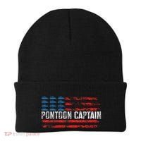 Boating Pontoon Captain Pontoon Boat Beanie thumb 0