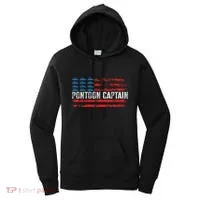 Boating Pontoon Captain Pontoon Boat Women's Hoodie thumb 0