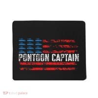 Boating Pontoon Captain Pontoon Boat Mousepad thumb 0