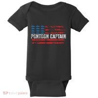 Boating Pontoon Captain Pontoon Boat Baby Bodysuit thumb 0