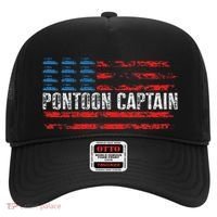 Boating Pontoon Captain Pontoon Boat Hat thumb 0