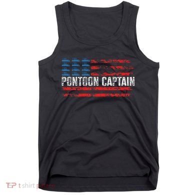 Boating Pontoon Captain Pontoon Boat Tank Top