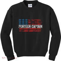Boating Pontoon Captain Pontoon Boat Kids Sweatshirt thumb 0