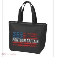Boating Pontoon Captain Pontoon Boat Tote Bag thumb 3