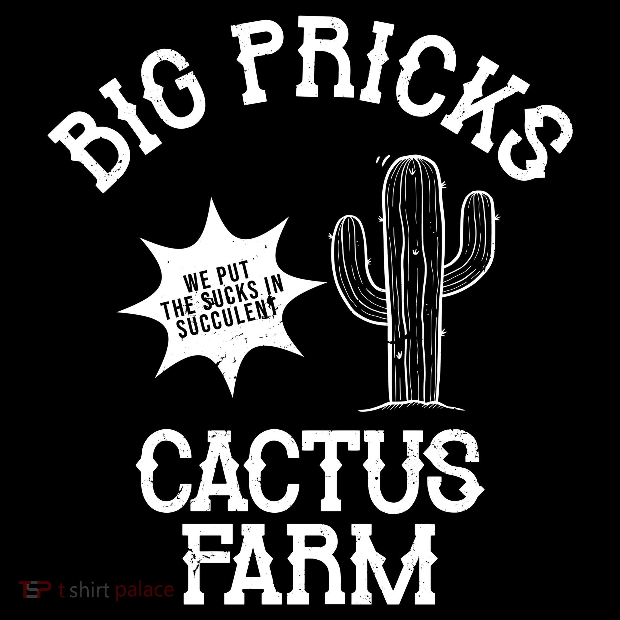 Big Pricks Cactus Farm Funny Backpack