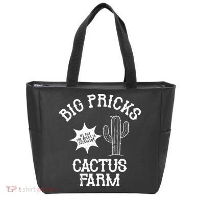 Big Pricks Cactus Farm Funny Tote Bag