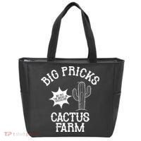 Big Pricks Cactus Farm Funny Tote Bag thumb 0