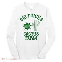 Big Pricks Cactus Farm Funny Long Sleeve Shirt thumb 0