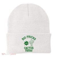 Big Pricks Cactus Farm Funny Beanie thumb 0