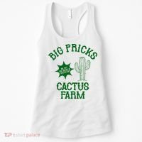 Big Pricks Cactus Farm Funny Women's Tank Top thumb 0