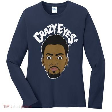 Bobby Portis Crazy Eyes Women's Long Sleeve Shirt