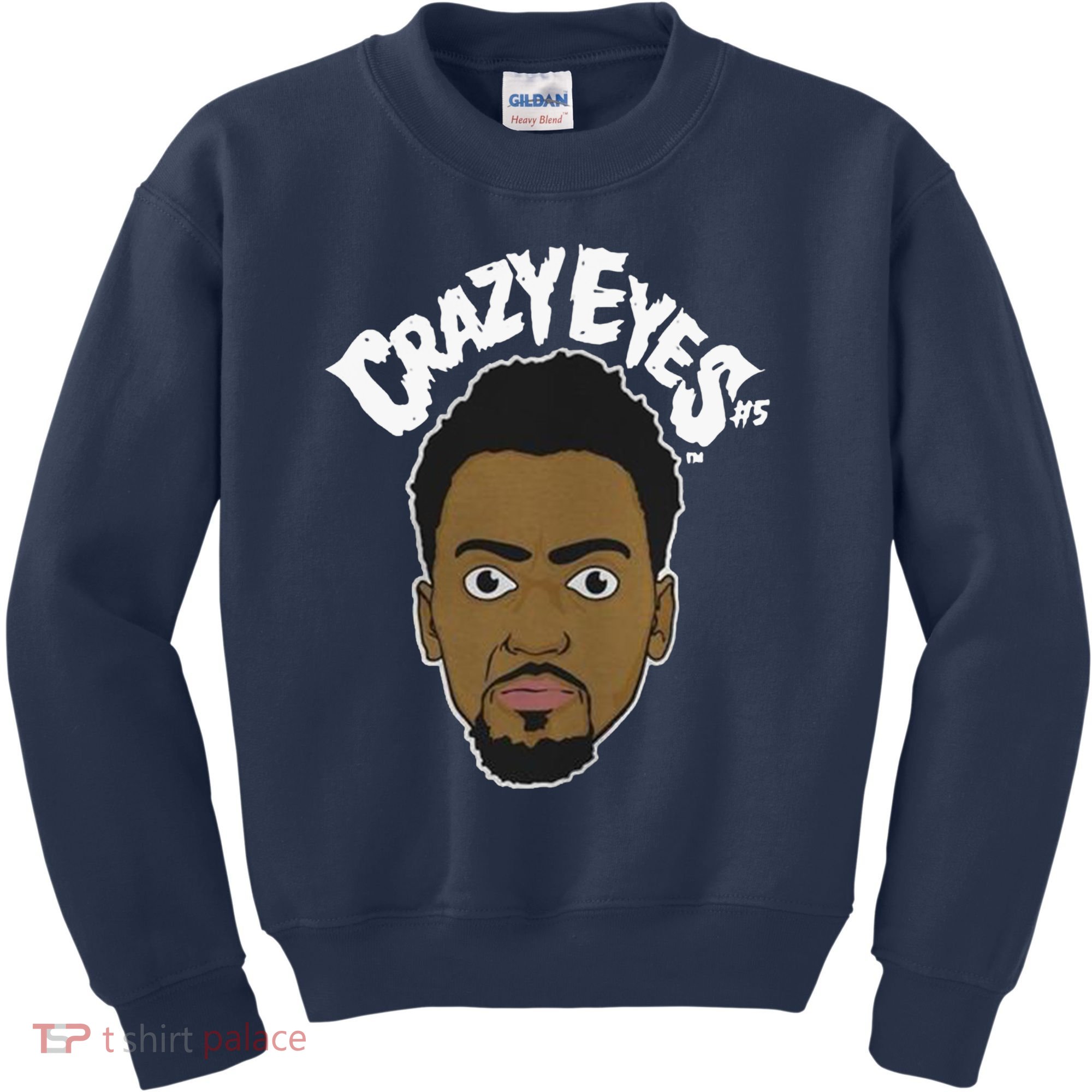 Bobby Portis Crazy Eyes Kids Sweatshirt