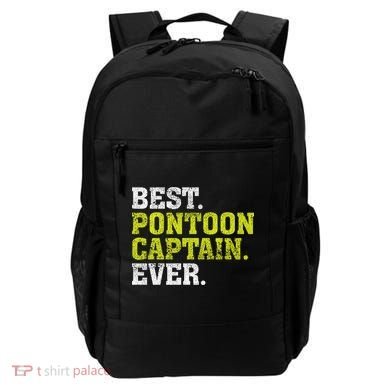Best Pontoon Captain Ever | Pontoon Boat Backpack