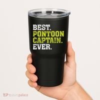 Best Pontoon Captain Ever | Pontoon Boat Tumbler thumb 2