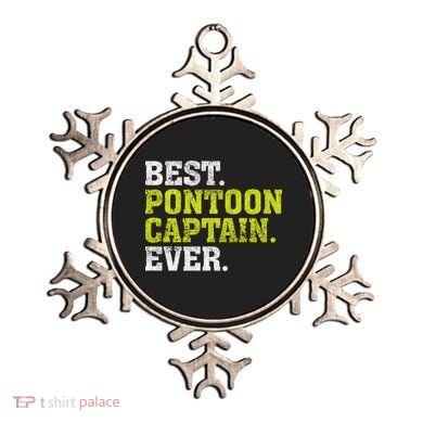 Best Pontoon Captain Ever | Pontoon Boat Ornament