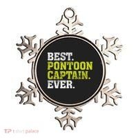 Best Pontoon Captain Ever | Pontoon Boat Ornament thumb 0