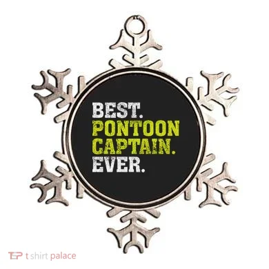 Best Pontoon Captain Ever | Pontoon Boat Ornament