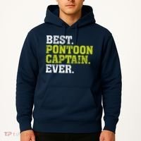 Best Pontoon Captain Ever | Pontoon Boat Hoodie thumb 2