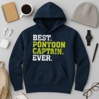 Best Pontoon Captain Ever | Pontoon Boat Hoodie thumb 3