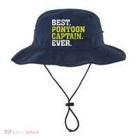 Best Pontoon Captain Ever | Pontoon Boat Bucket Hat thumb 0