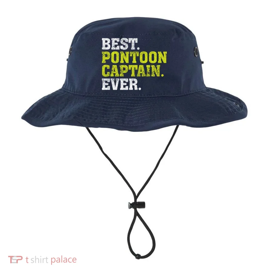 Best Pontoon Captain Ever | Pontoon Boat Bucket Hat