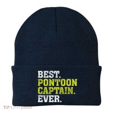 Best Pontoon Captain Ever | Pontoon Boat Beanie