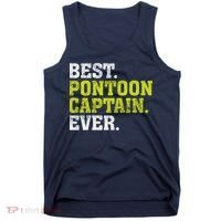 Best Pontoon Captain Ever | Pontoon Boat Tank Top thumb 0
