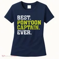 Best Pontoon Captain Ever | Pontoon Boat Women's T-Shirt thumb 0