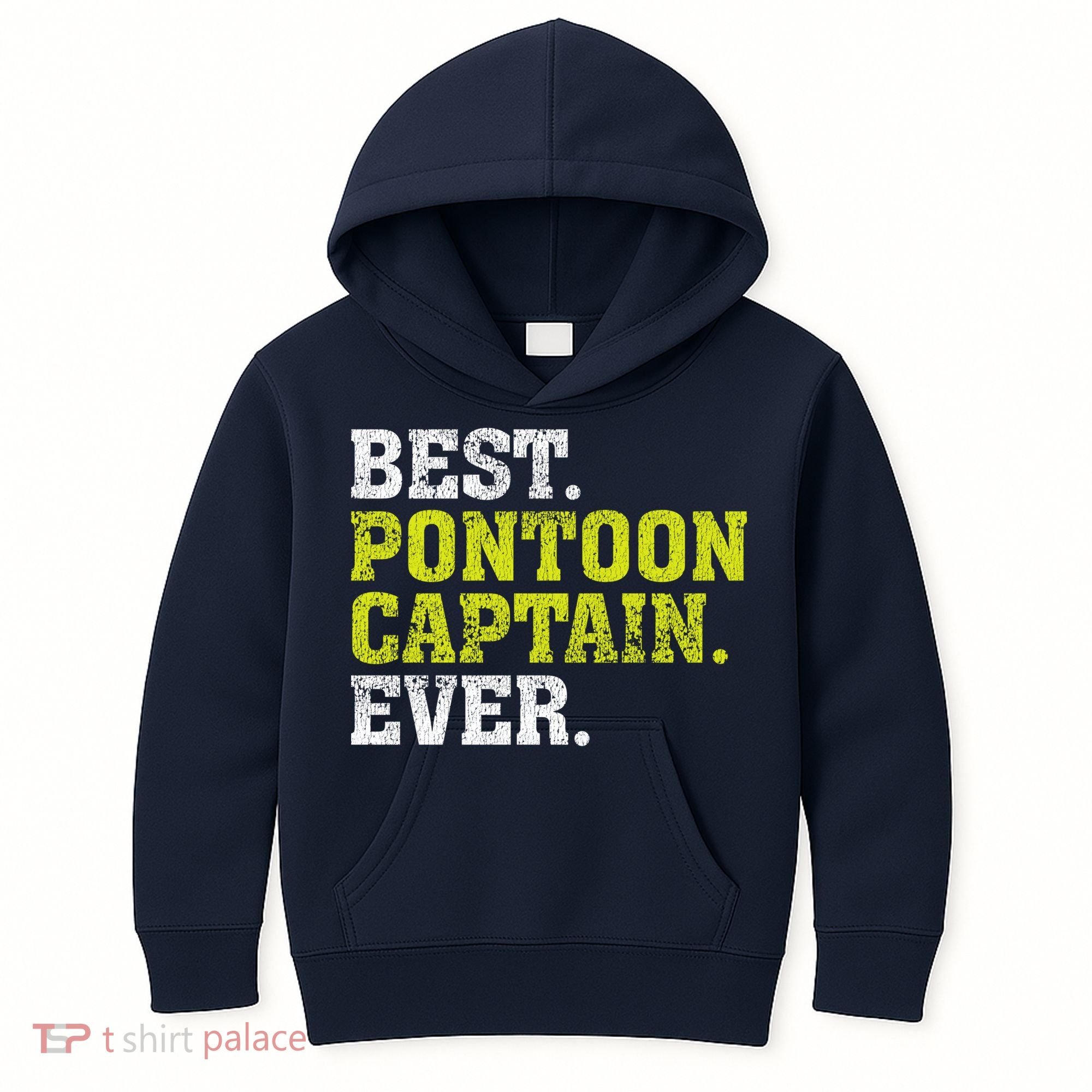 Best Pontoon Captain Ever | Pontoon Boat Kids Hoodie