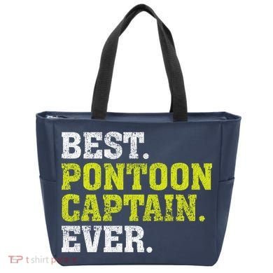 Best Pontoon Captain Ever | Pontoon Boat Tote Bag