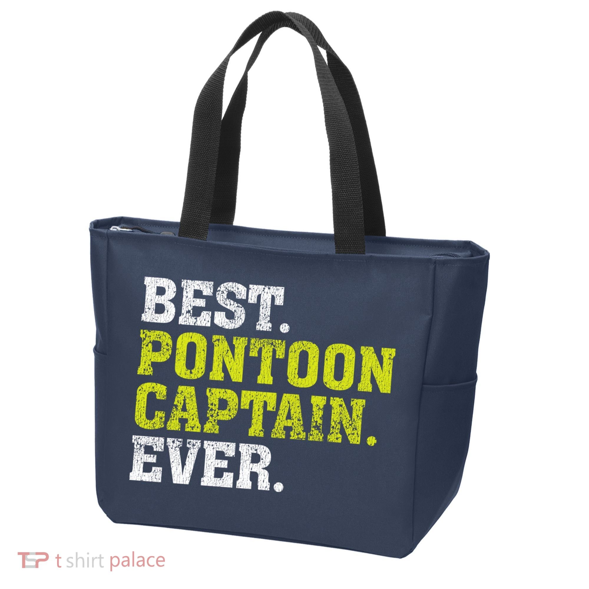 Best Pontoon Captain Ever | Pontoon Boat Tote Bag