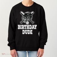 Baseball Pitcher Catcher Helmet Birthday Funny Gift Cool Gift Women's Sweatshirt thumb 0