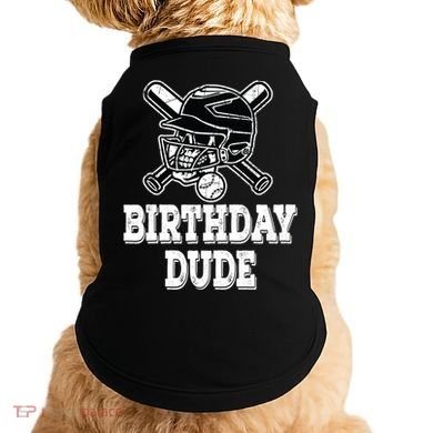 Baseball Pitcher Catcher Helmet Birthday Funny Gift Cool Gift Doggie Tank