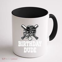 Baseball Pitcher Catcher Helmet Birthday Funny Gift Cool Gift Coffee Mug thumb 1