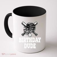 Baseball Pitcher Catcher Helmet Birthday Funny Gift Cool Gift Coffee Mug thumb 0